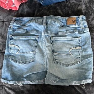 American Eagle Outfitters Light Blue Jean Shorts